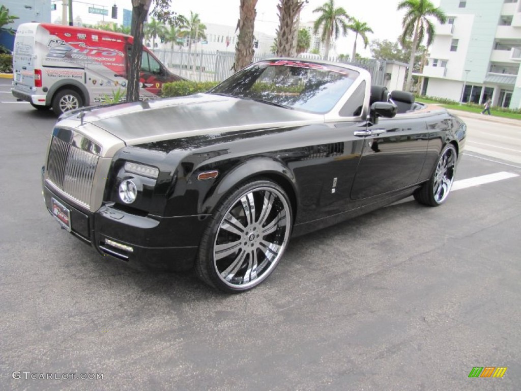 2008 Phantom Drophead Coupe  - Diamond Black / Black photo #1