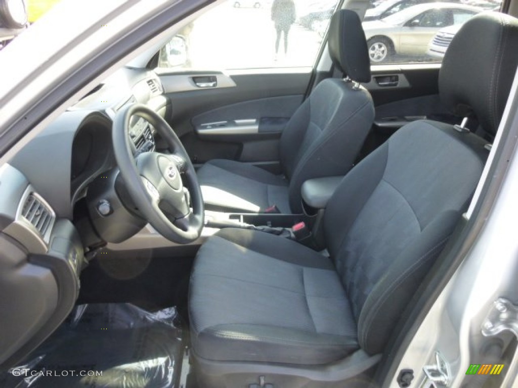 Black Interior 2010 Subaru Forester 2.5 X Premium Photo #77977289