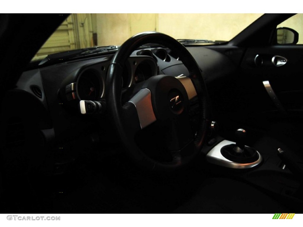 2008 350Z Coupe - Magnetic Black / Carbon photo #5