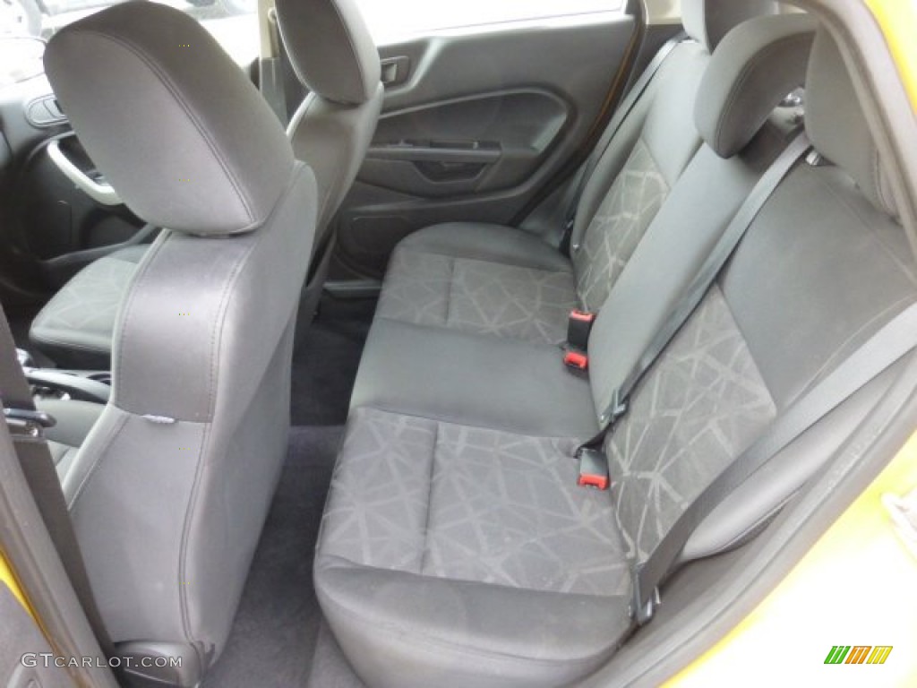 2011 Ford Fiesta SES Hatchback Rear Seat Photo #77978006