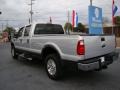 2008 Silver Metallic Ford F250 Super Duty Lariat Crew Cab 4x4  photo #6