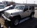 Bright Silver Metallic - Wrangler Unlimited Rubicon 4x4 Photo No. 3