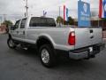 2008 Silver Metallic Ford F250 Super Duty Lariat Crew Cab 4x4  photo #23