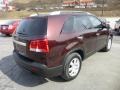 2011 Dark Cherry Kia Sorento LX AWD  photo #7