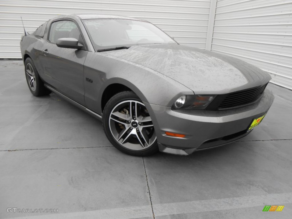 2011 Mustang GT Coupe - Sterling Gray Metallic / Stone photo #2