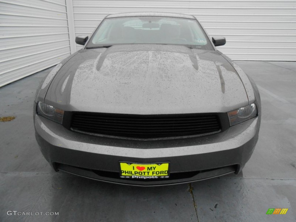 2011 Mustang GT Coupe - Sterling Gray Metallic / Stone photo #8