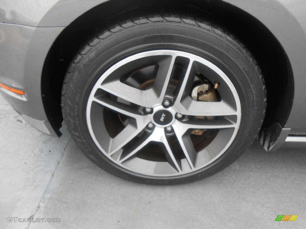 2011 Mustang GT Coupe - Sterling Gray Metallic / Stone photo #12