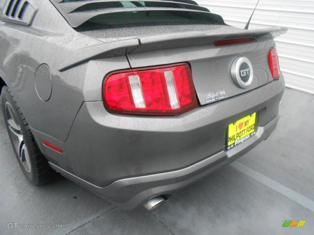 2011 Mustang GT Coupe - Sterling Gray Metallic / Stone photo #20