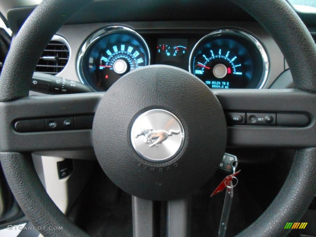 2011 Mustang GT Coupe - Sterling Gray Metallic / Stone photo #37