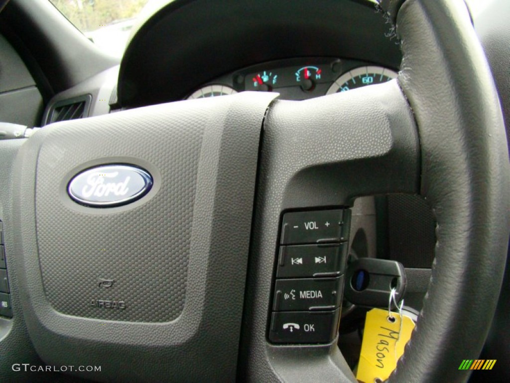 2011 Escape XLT - Tuxedo Black Metallic / Charcoal Black photo #21