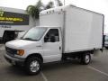 Oxford White - E Series Cutaway E350 Commercial Moving Van Photo No. 2