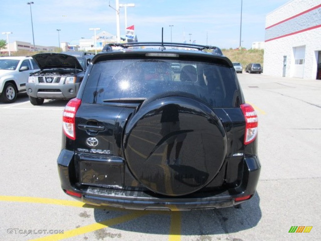 2010 RAV4 Limited 4WD - Black / Sand Beige photo #5