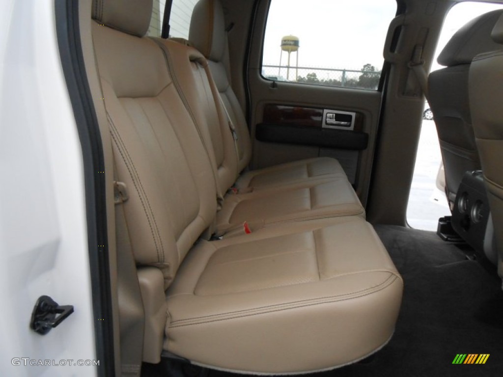 2010 Ford F150 Lariat SuperCrew Rear Seat Photo #77980945