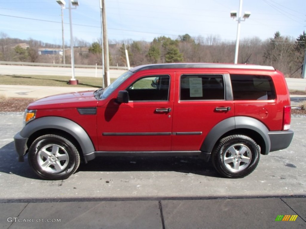 Inferno Red Crystal Pearl 2007 Dodge Nitro SXT 4x4 Exterior Photo #77981319