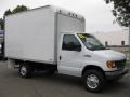 Oxford White - E Series Cutaway E350 Commercial Moving Van Photo No. 1