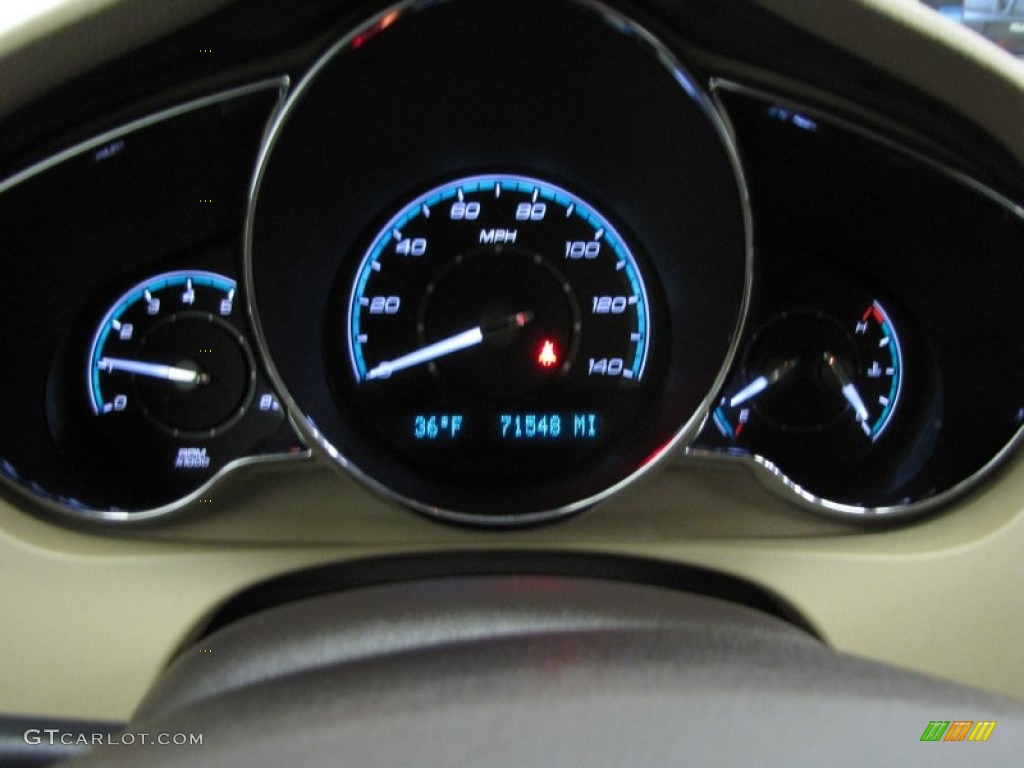 2010 Chevrolet Malibu LTZ Sedan Gauges Photo #77981732