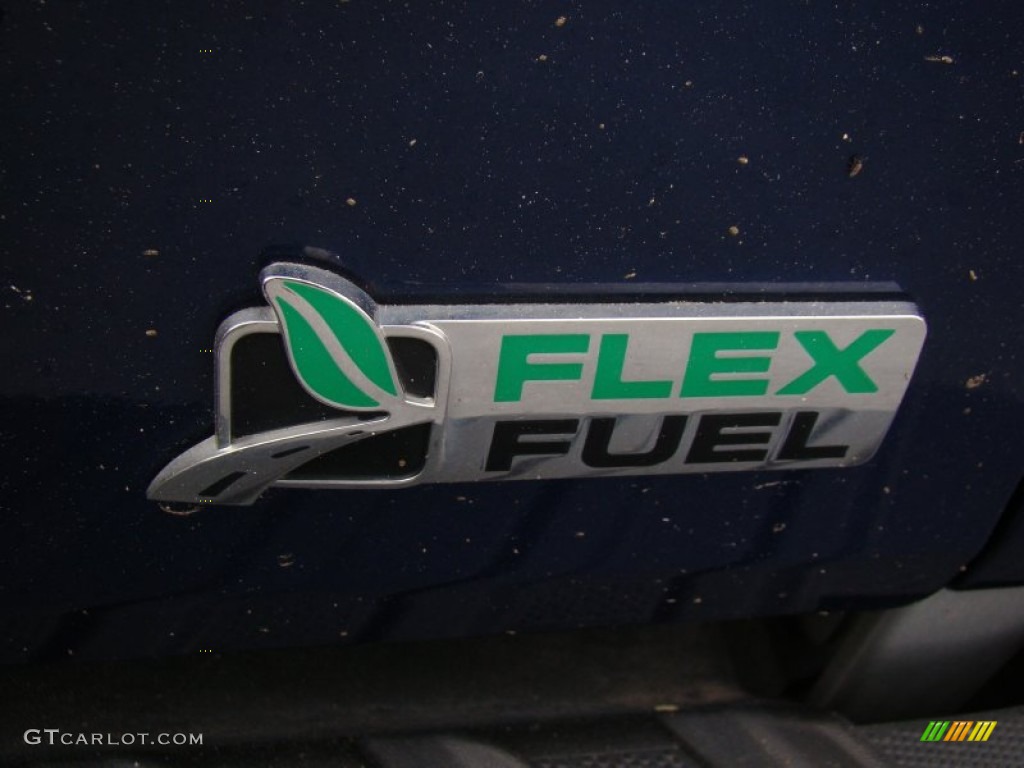 2010 F150 XLT SuperCab - Dark Blue Pearl Metallic / Medium Stone photo #31