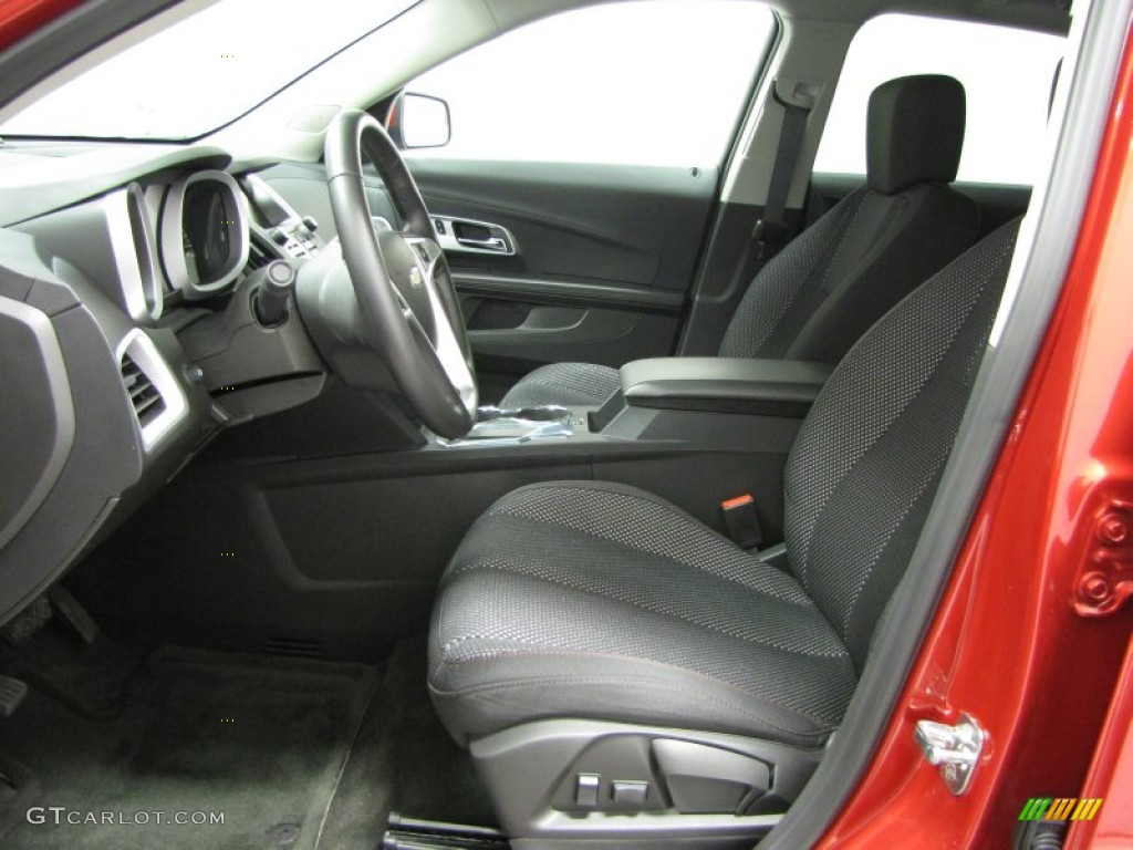 Jet Black Interior 2013 Chevrolet Equinox LT Photo #77982028