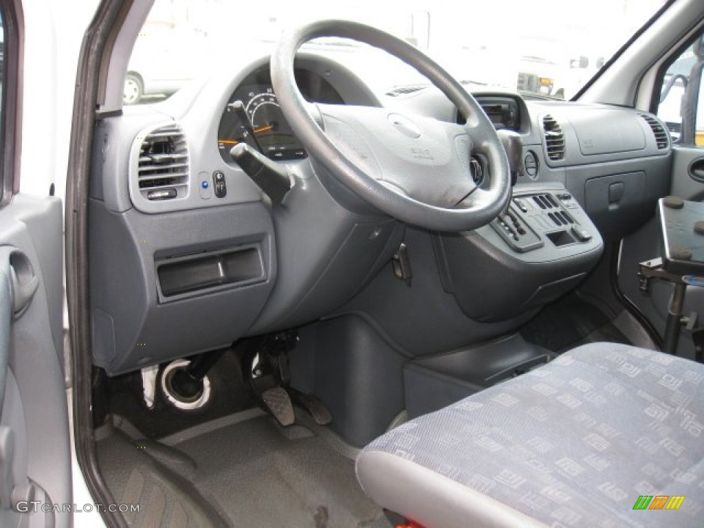 2006 Dodge Sprinter Van 3500 High Roof Cargo Gray Dashboard Photo #77982044
