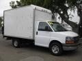 Front 3/4 View of 2006 Express Cutaway 3500 Commercial Moving Van