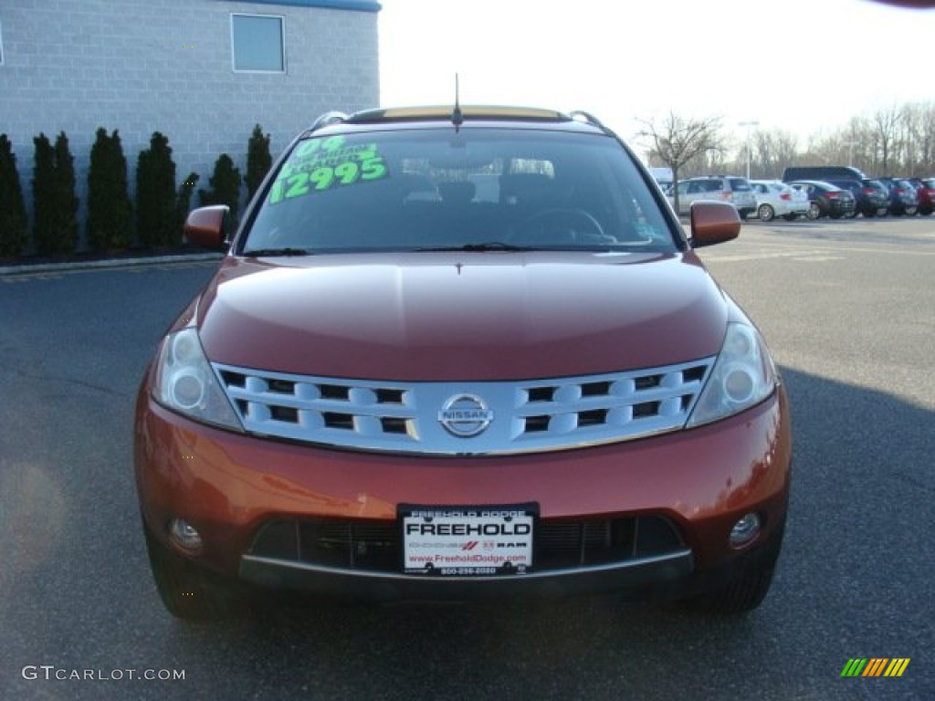 2004 Murano SL AWD - Sunlit Copper Metallic / Charcoal photo #2