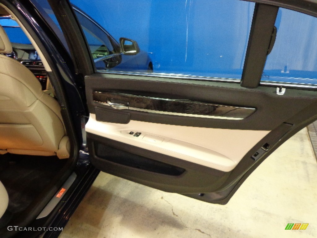 2012 7 Series 750Li xDrive Sedan - Imperial Blue Metallic / Oyster/Black photo #17