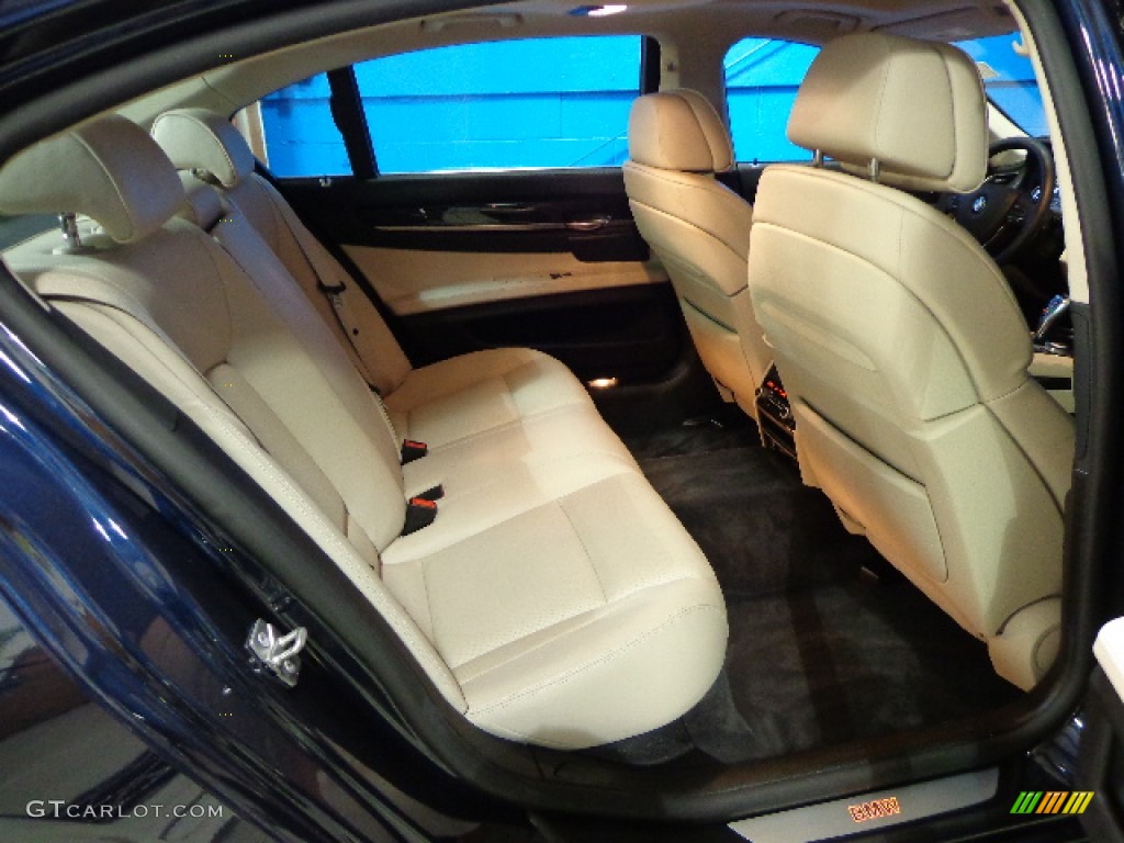 2012 7 Series 750Li xDrive Sedan - Imperial Blue Metallic / Oyster/Black photo #18