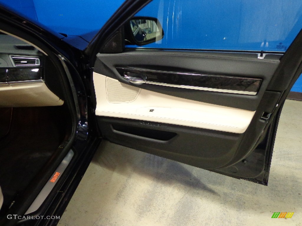 2012 7 Series 750Li xDrive Sedan - Imperial Blue Metallic / Oyster/Black photo #19