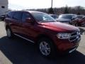 2013 Deep Cherry Red Crystal Pearl Dodge Durango SXT AWD  photo #4