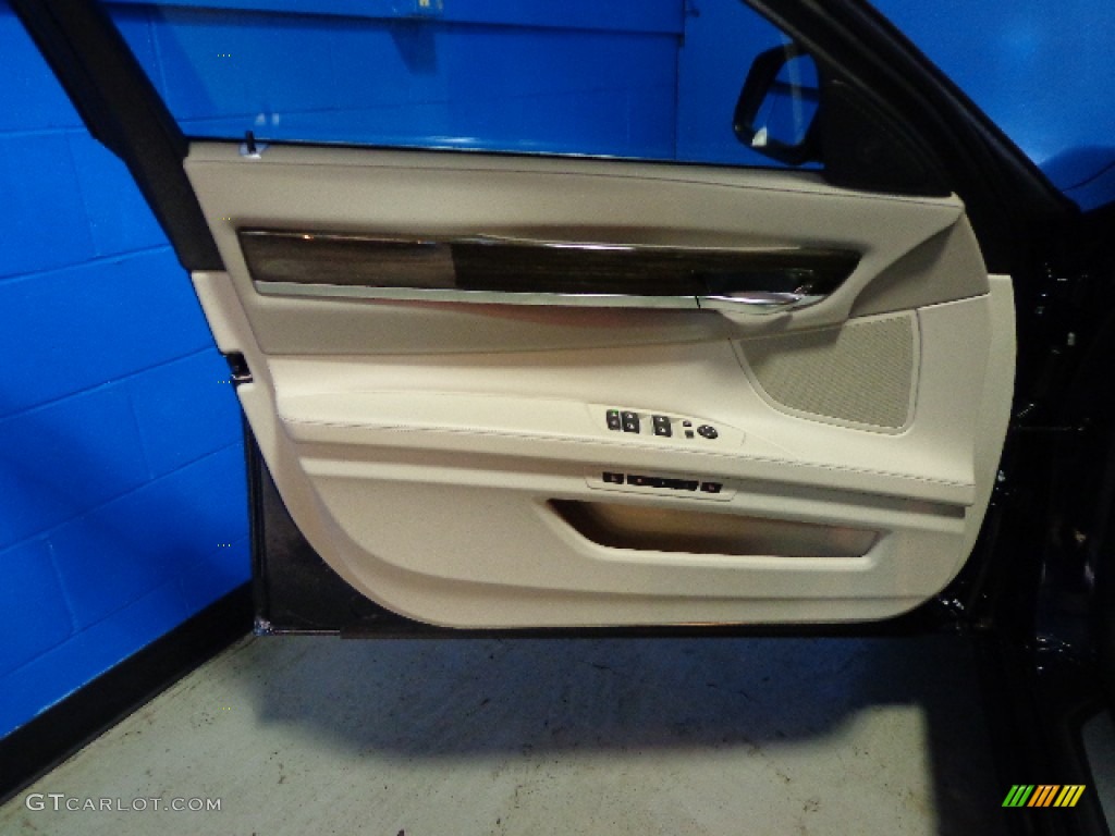 2012 7 Series 750Li xDrive Sedan - Imperial Blue Metallic / Oyster/Black photo #14