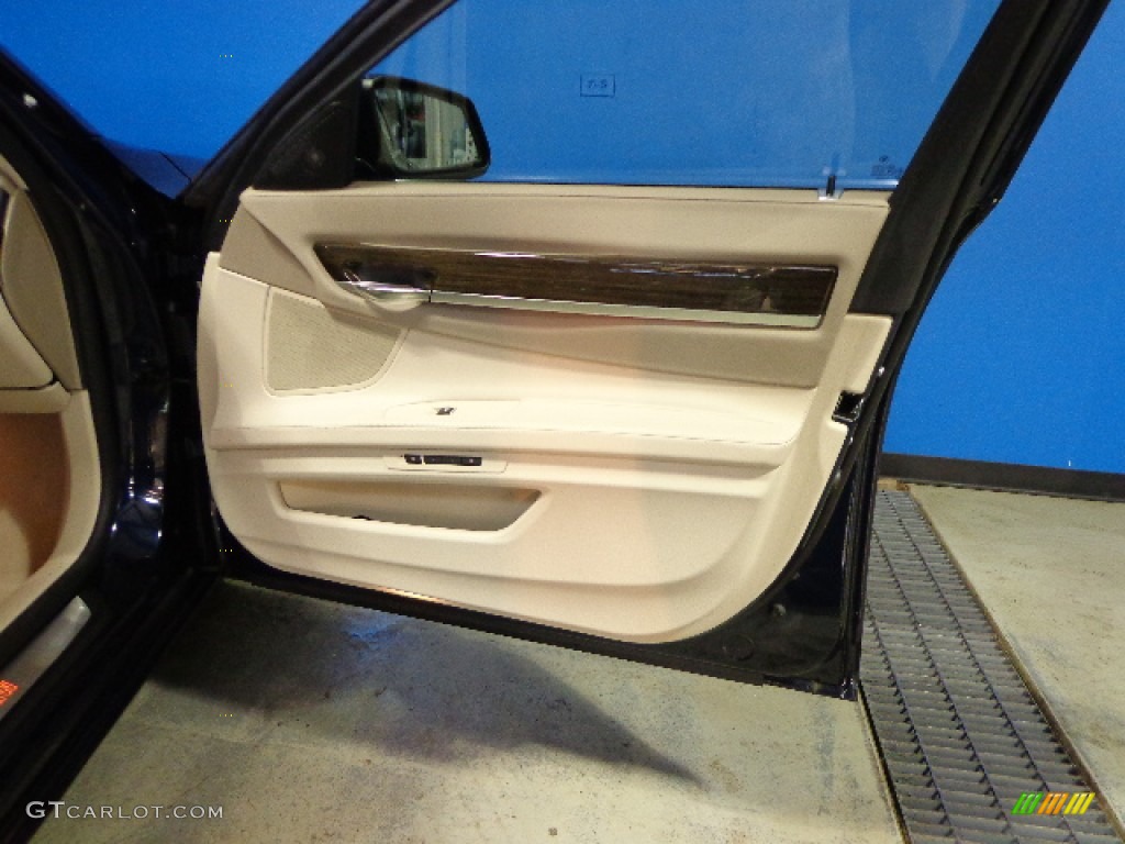 2012 7 Series 750Li xDrive Sedan - Imperial Blue Metallic / Oyster/Black photo #18
