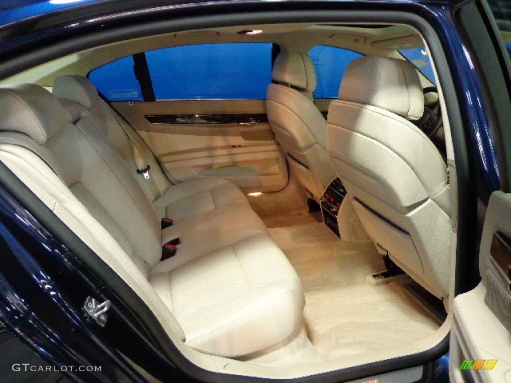 2012 7 Series 750Li xDrive Sedan - Imperial Blue Metallic / Oyster/Black photo #19