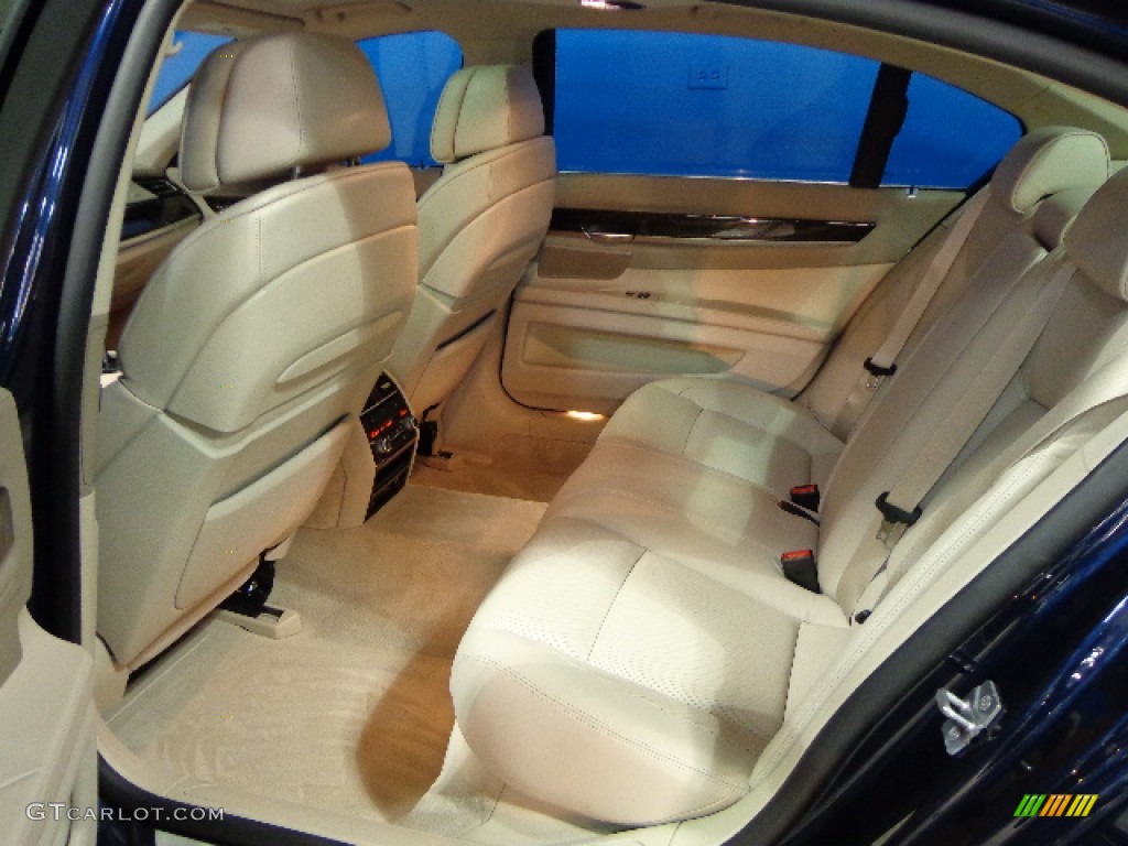 2012 7 Series 750Li xDrive Sedan - Imperial Blue Metallic / Oyster/Black photo #23