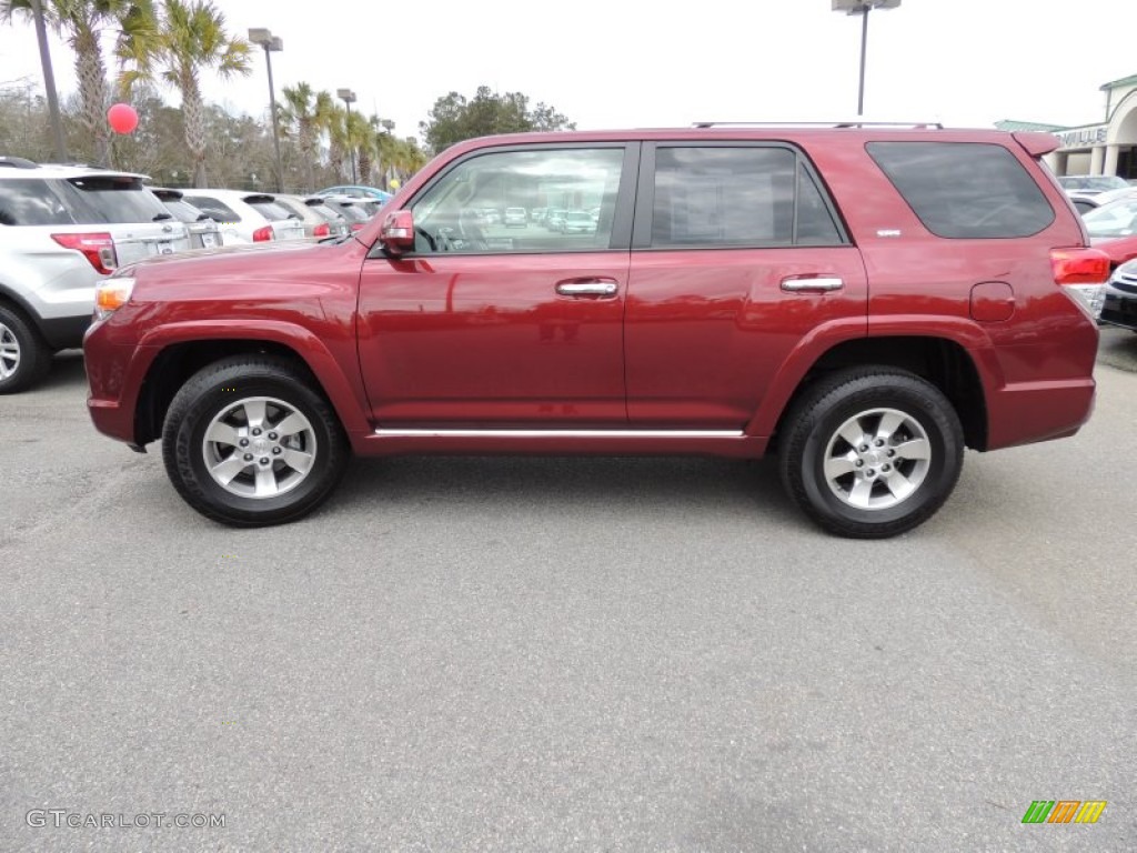2011 4Runner SR5 - Salsa Red Pearl / Sand Beige photo #2