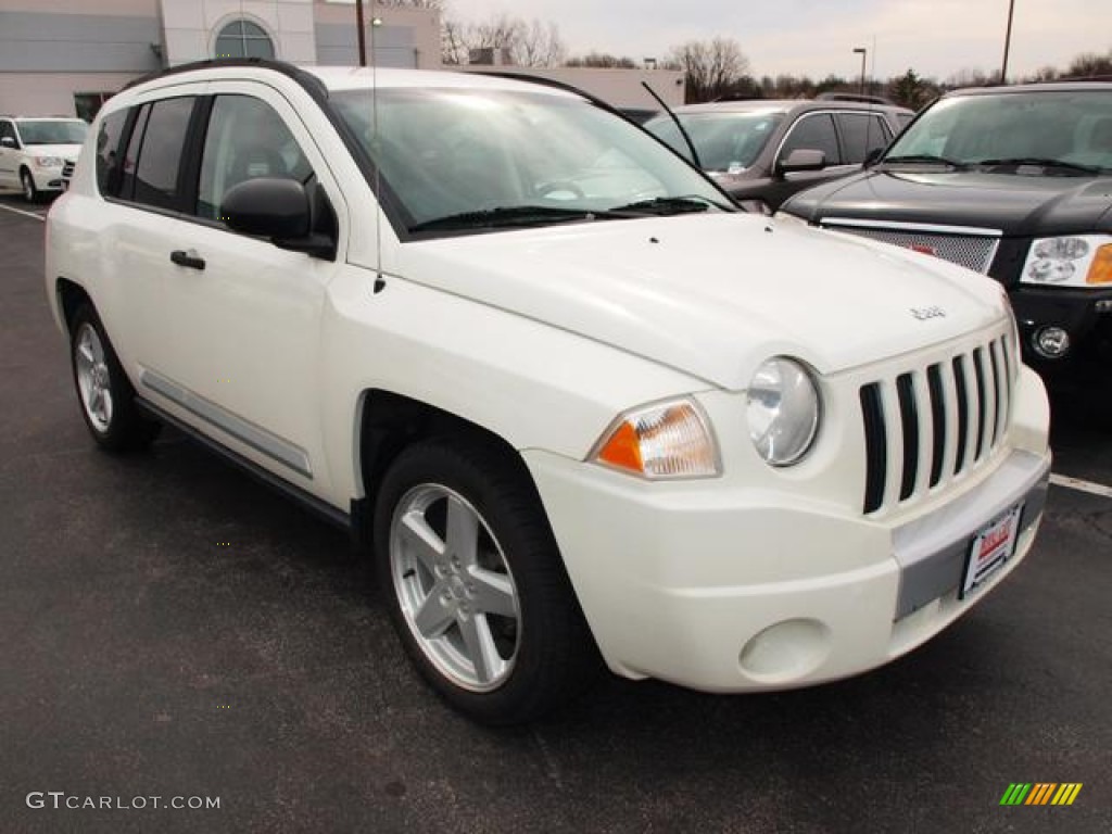 Stone White 2007 Jeep Compass Limited Exterior Photo #77984427