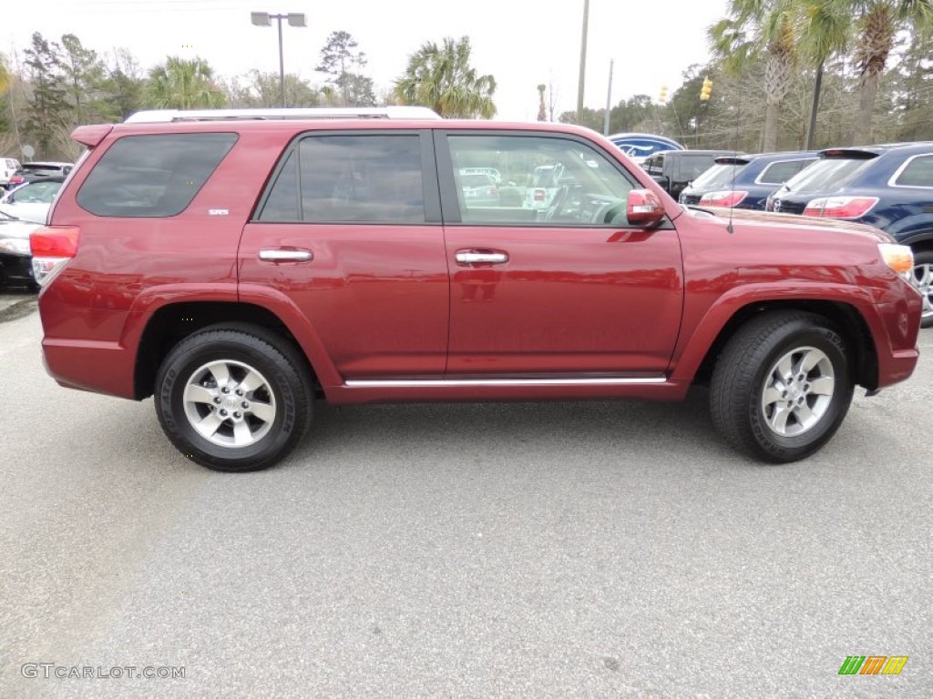 2011 4Runner SR5 - Salsa Red Pearl / Sand Beige photo #12