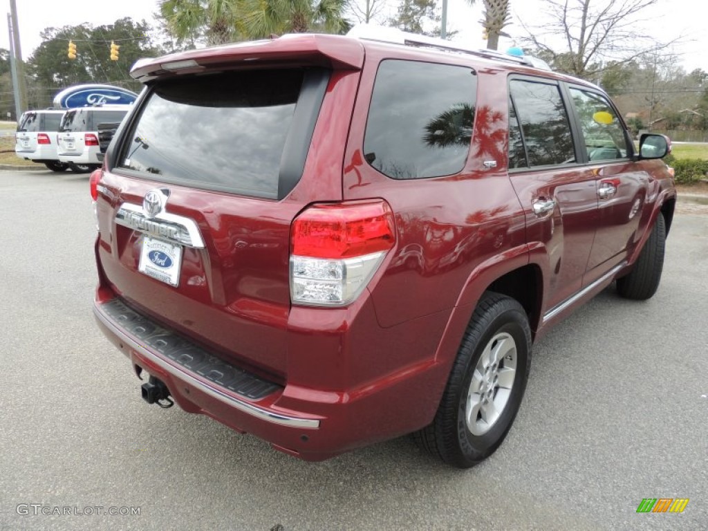 2011 4Runner SR5 - Salsa Red Pearl / Sand Beige photo #13