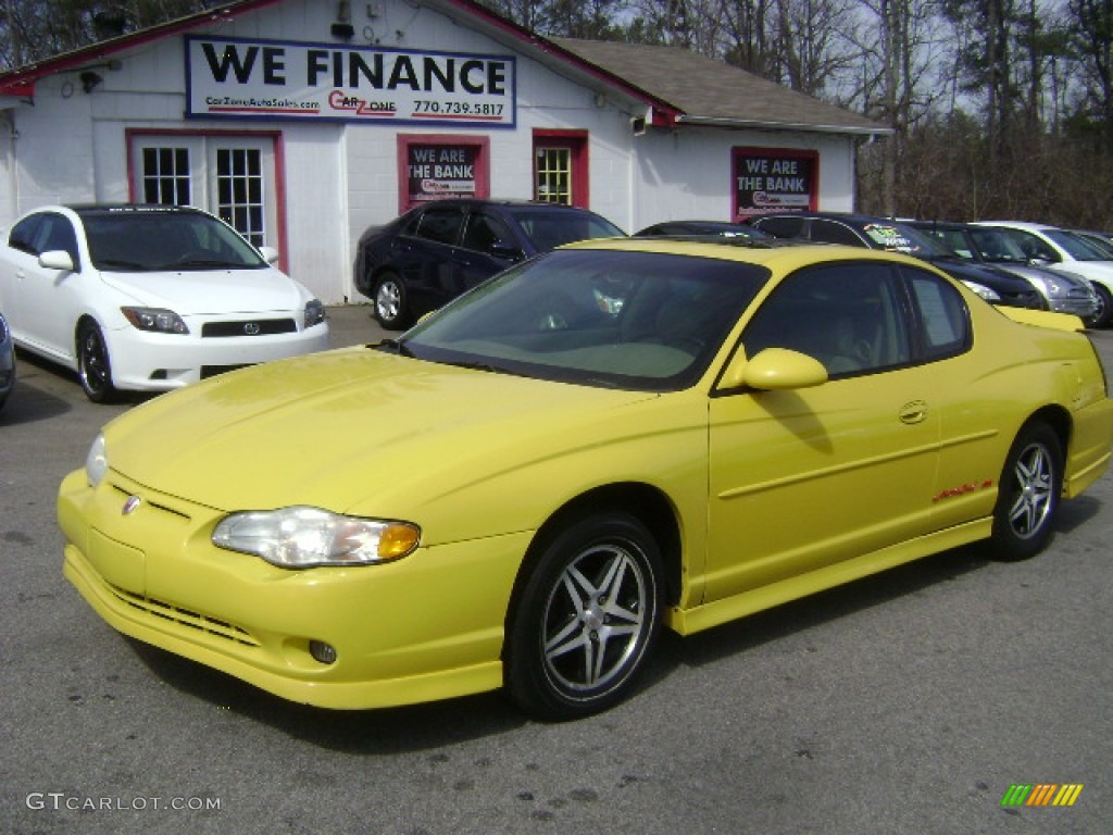 Competition Yellow Chevrolet Monte Carlo