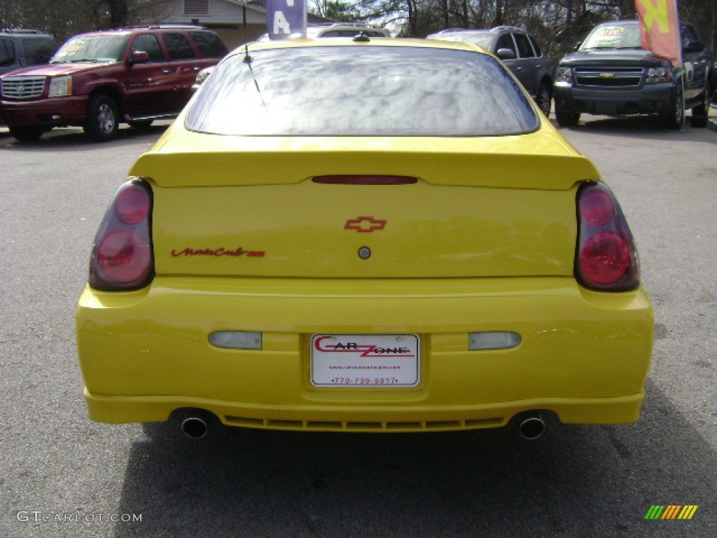 2003 Monte Carlo SS - Competition Yellow / Ebony Black photo #5