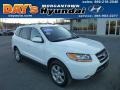 2009 Powder White Pearl Hyundai Santa Fe Limited 4WD  photo #1