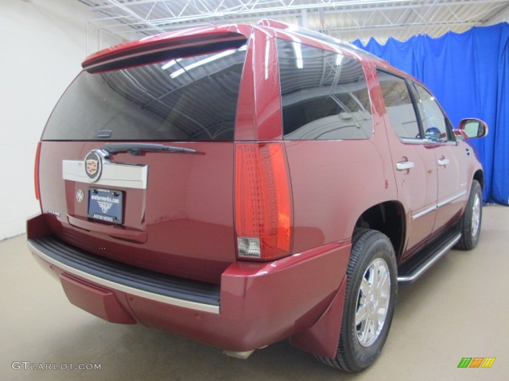 2007 Escalade AWD - Red-E / Cocoa/Light Cashmere photo #7