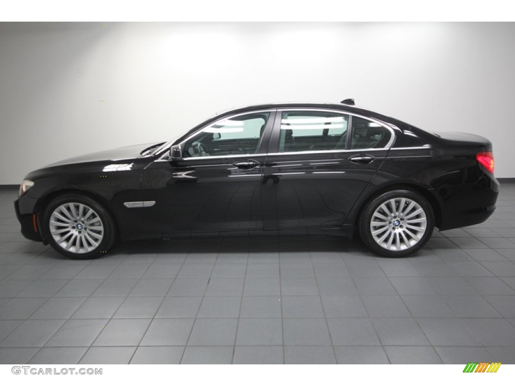 Jet Black 2010 BMW 7 Series 750i Sedan Exterior Photo #77986640