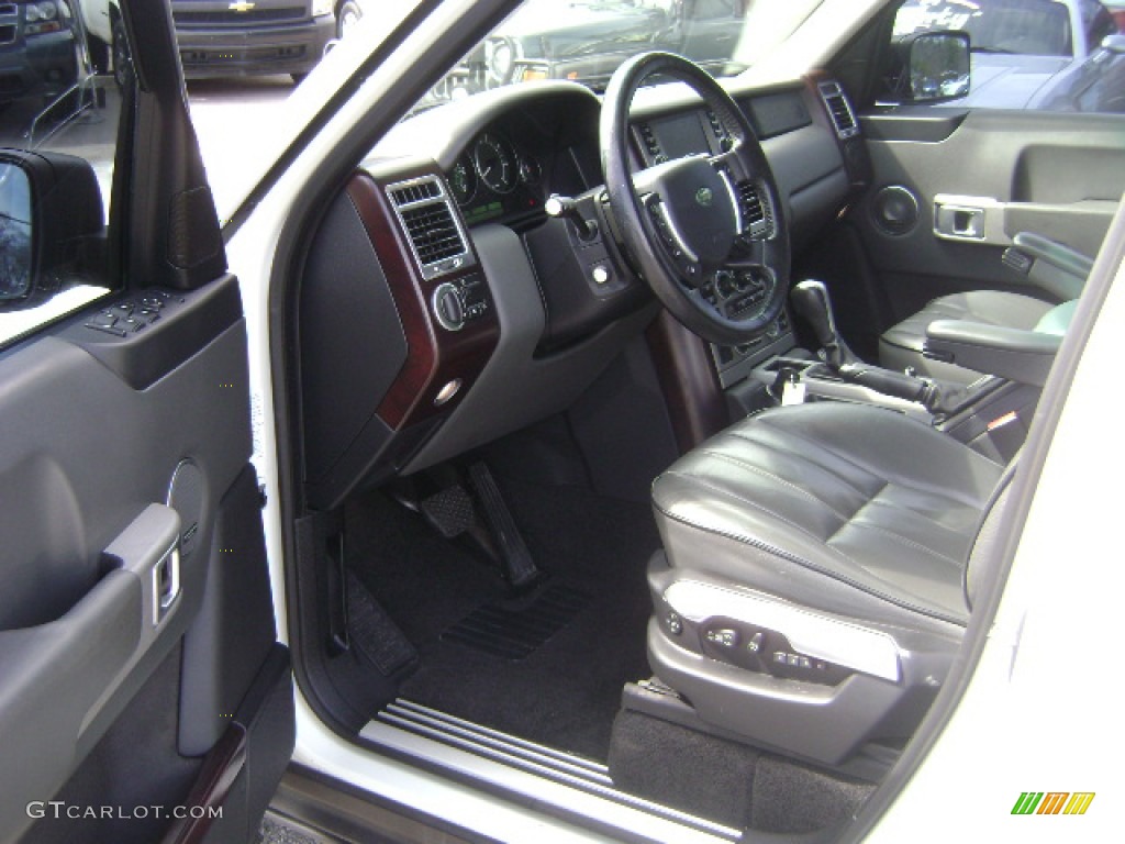 Charcoal/Jet Interior 2005 Land Rover Range Rover HSE Photo #77986790