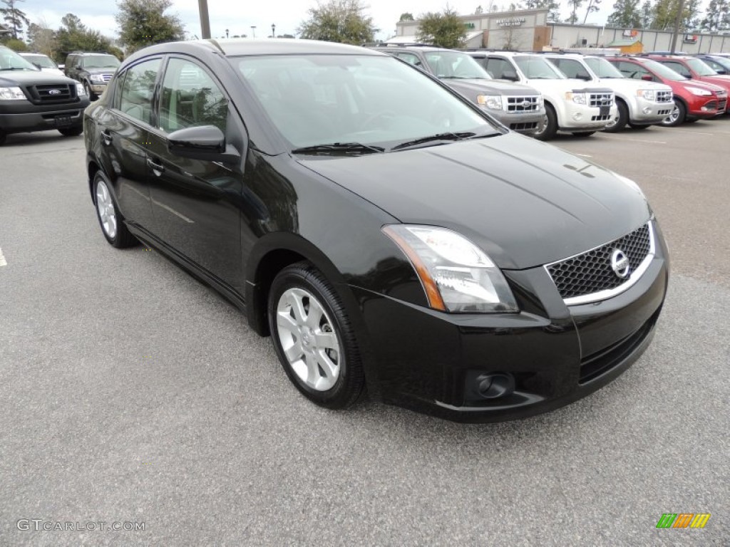 2012 Sentra 2.0 SR - Espresso Black / Charcoal photo #1