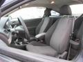 Ebony 2010 Chevrolet Cobalt LT Coupe Interior Color