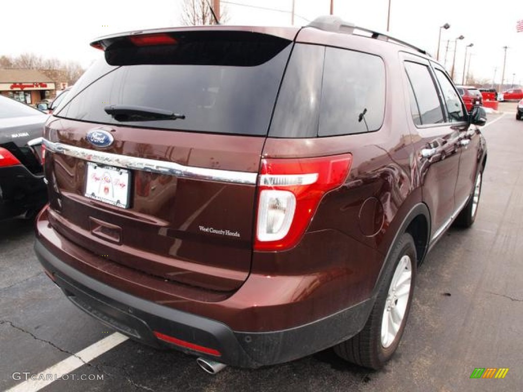 2012 Explorer XLT - Cinnamon Metallic / Charcoal Black photo #3