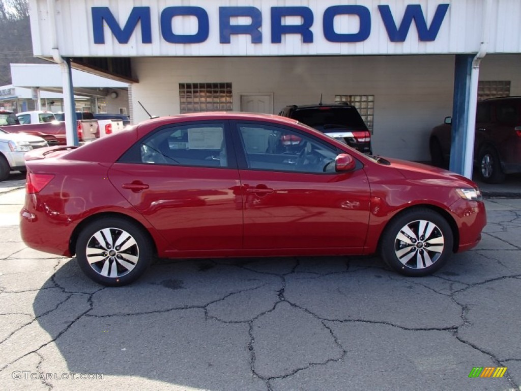2013 Forte EX - Crimson Red / Stone photo #1