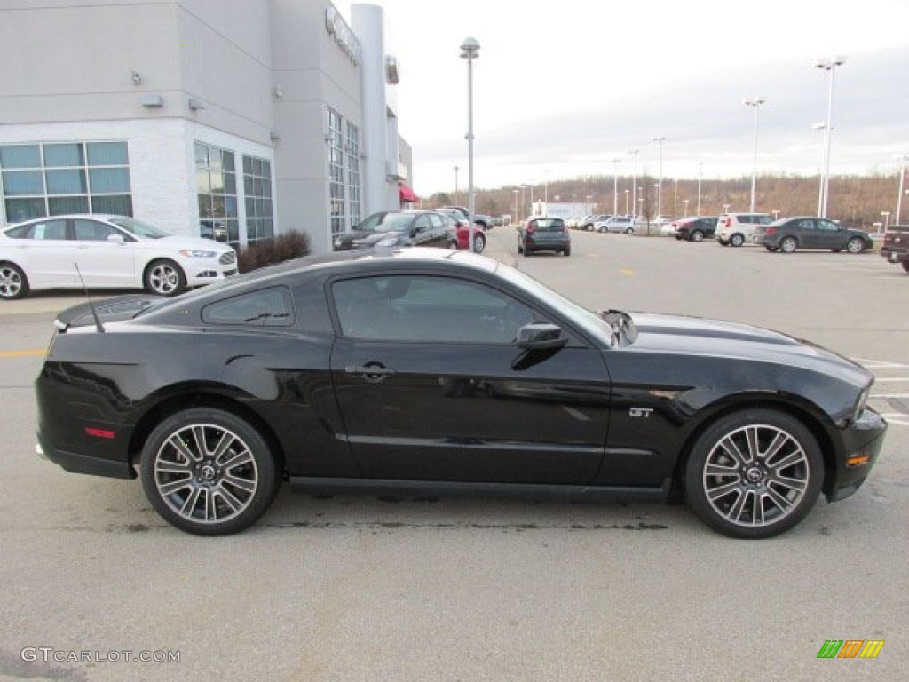 Black 2010 Ford Mustang GT Premium Coupe Exterior Photo #77988266