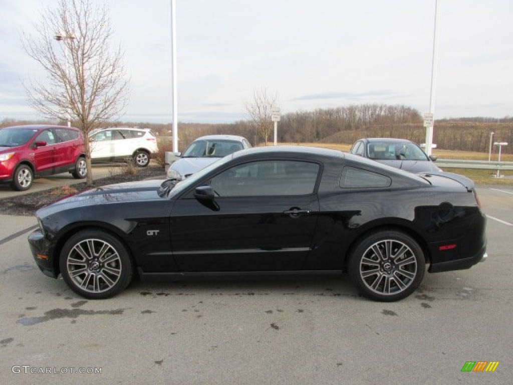 Black 2010 Ford Mustang GT Premium Coupe Exterior Photo #77988355