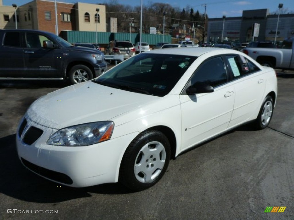 Ivory White 2007 Pontiac G6 Sedan Exterior Photo #77988385